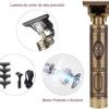 Maquina Acabamento Recarregável Cabelo Barba Sem Fio Premium