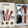 Maquina 3 In 1 Corta Cabelo Barba E Pelo Nariz Fácil Limpeza Nova
