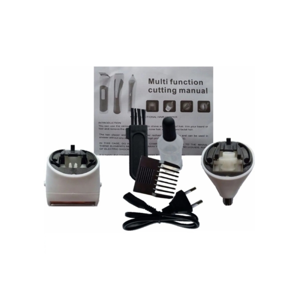Maquina 3 In 1 Corta Cabelo Barba E Pelo Nariz Fácil Limpeza Nova