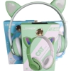 Fone De Ouvido Sem Fio Bluetooth Orelha Gatinho Infantil Led