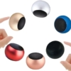 Caixinha Som Bluetooth Tws Metal Mini Speaker Amplificada 3w