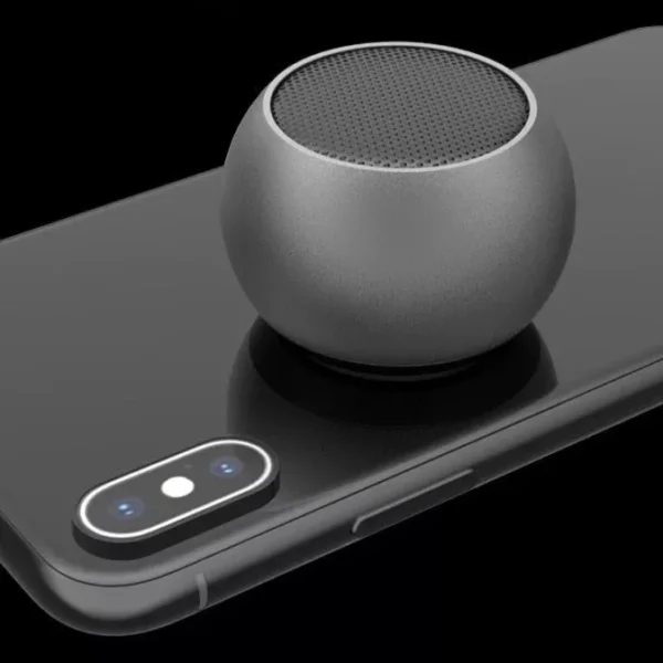 Caixinha Som Bluetooth Tws Metal Mini Speaker Amplificada 3w