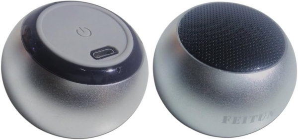Caixinha Som Bluetooth Tws Metal Mini Speaker Amplificada 3w