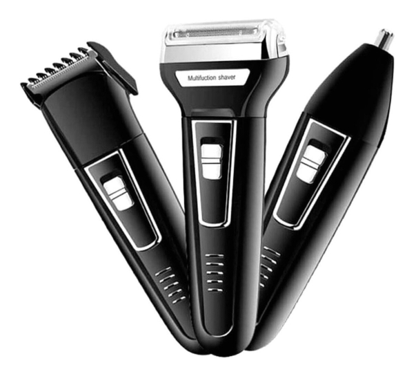 Barbeador e cortador de cabelo 3 em 1 Kemei KM-6776 Bivolt