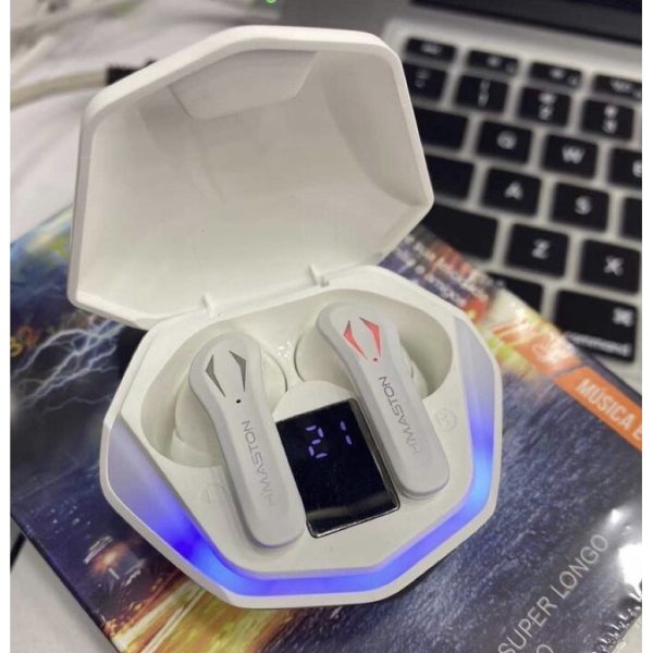 Fone de Ouvido Gamer Sem Fio Bluetooth Wirelles 5.1 Microfone