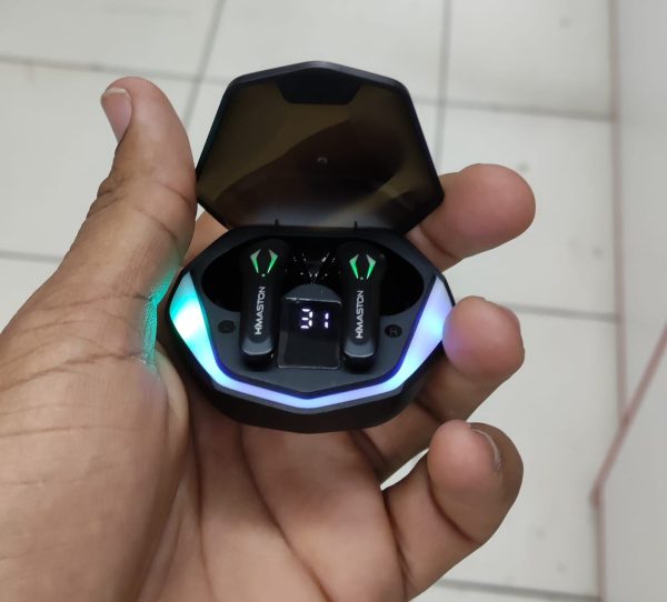 Fone de Ouvido Gamer Sem Fio Bluetooth Wirelles 5.1 Microfone