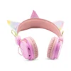 Headphone Fone De Ouvido Sem Fio Bluetooth Unicórnio Brilho