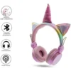 Headphone Fone De Ouvido Sem Fio Bluetooth Unicórnio Brilho