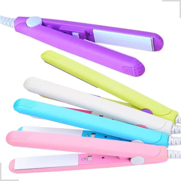 Mini Chapinha Prancha De Bolsa Portátil Cabelo Bivolt Cor Sortida
