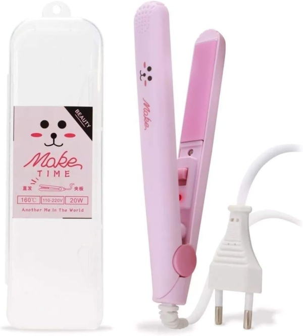 Mini Chapinha Prancha De Bolsa Portátil Cabelo Bivolt Cor Sortida