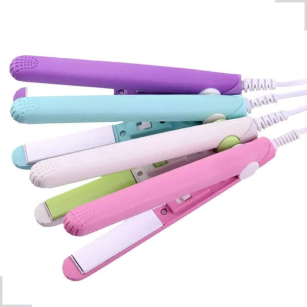 Mini Chapinha Prancha De Bolsa Portátil Cabelo Bivolt Cor Sortida