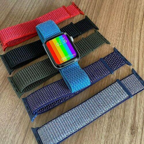 Pulseira Nylon Velcro 42|44|45|49mm - Deep Navy