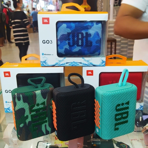 Caixa De Som Bluetooth Go3 Portátil Primeira Linha Cores