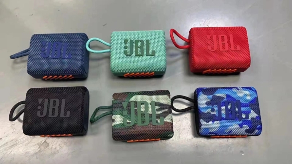 Caixa De Som Bluetooth Go3 Portátil Primeira Linha Cores